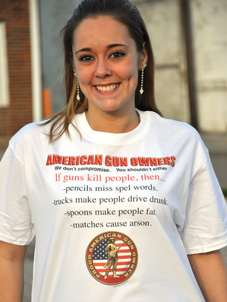 AMERICAN GUN OWNERS WE DON'T COMPROMISE Model